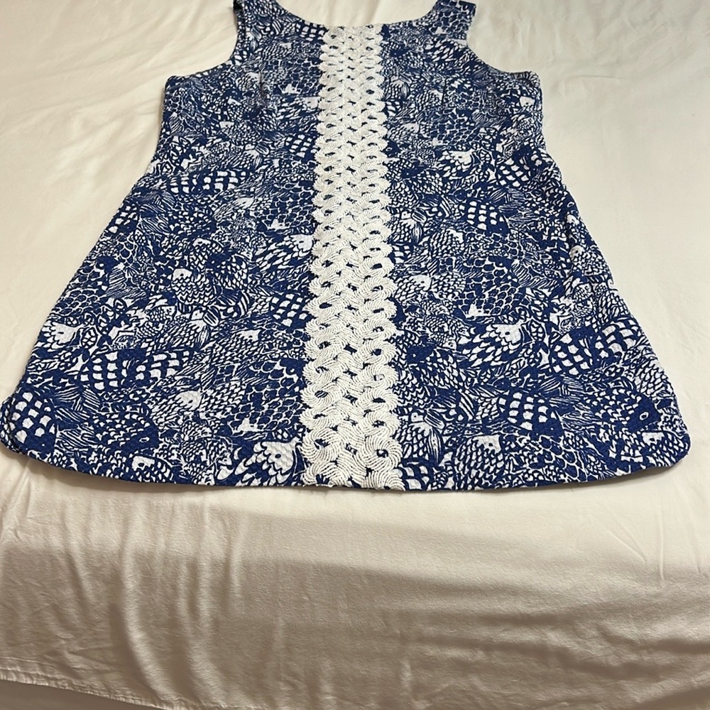 Lilly Pulitzer for Target Blue and White shift dress